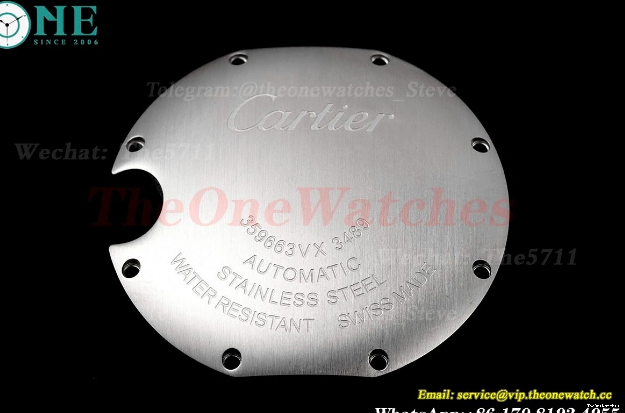 Bleu 33mm Dial NH05 Pink Cartier AF Ballon De Mop RG SS 0124